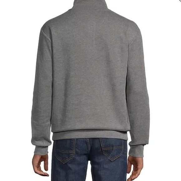 U.S. Polo Assn. Mock Neck Long Sleeve Quarter-Zip Pullover NWT - Picture 2 of 11